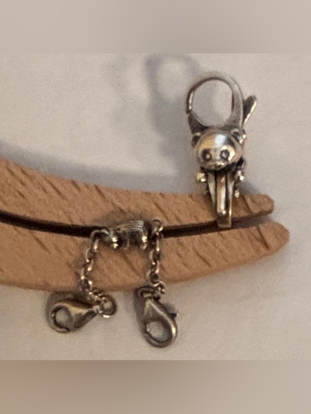 TPOA - Teddy Bear Clasp and Day Dream Safety Chain - Sold Out - #3767
